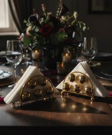 ZEYVE BEAD MODEL NAPKIN HOLDER, 2 PIECES, 13x9x7cm.